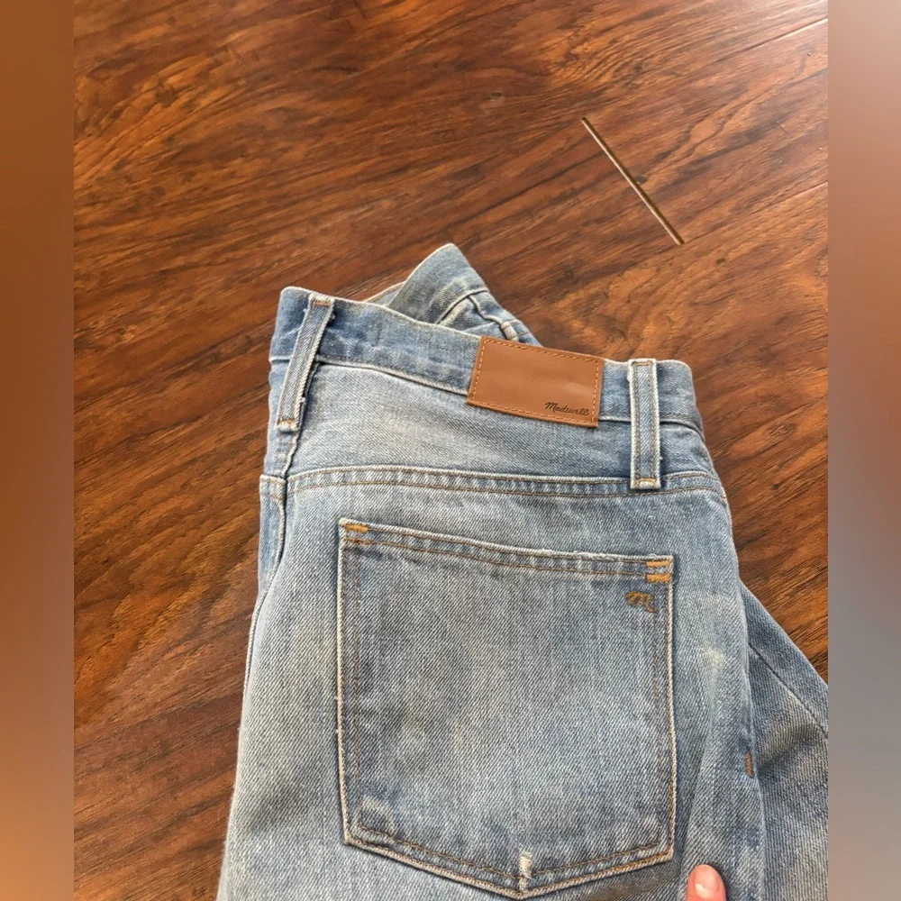 Madewell The Dadjean Jeans Straight Medium Wash Size 26 - Picture 5 of 6